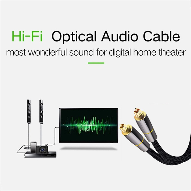 HIFI 5.1 Digital SPDIF Fiber T - Home Cinema Tv recension och pris