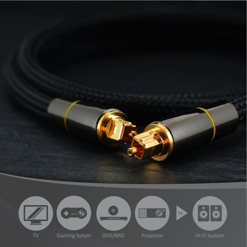 HIFI 5.1 Digital SPDIF Fiber T - Home Cinema Tv recension och pris