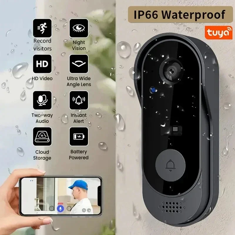 Smart Wireless Video Doorbell  - Home Cinema Wireless recension och pris