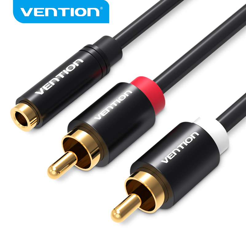 Vention Jack 3.5mm Female to 2 - Home Cinema Tv recension och pris