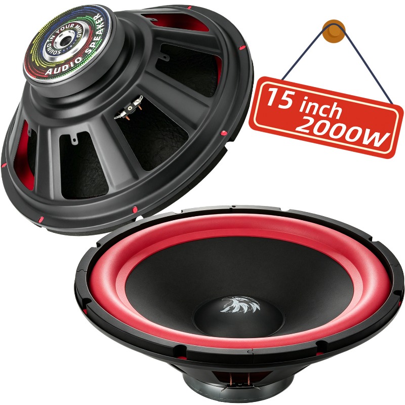 1pcs 15 Inch Car Subwoofer 200 - Audio Home Cinema recension och pris