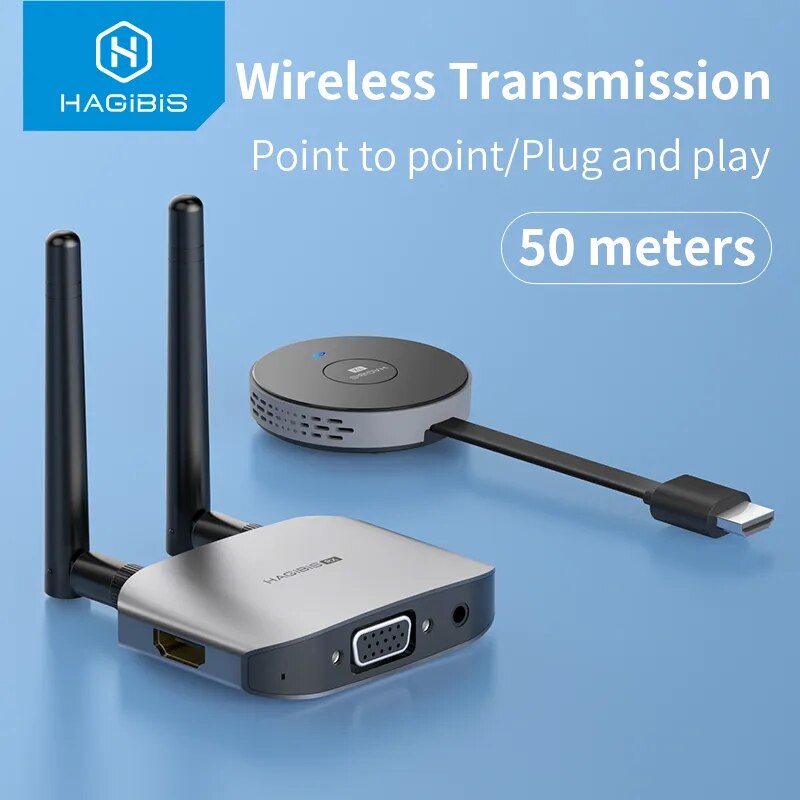 Hagibis Wireless HDMI Video Tr - Home Cinema Wireless recension och pris