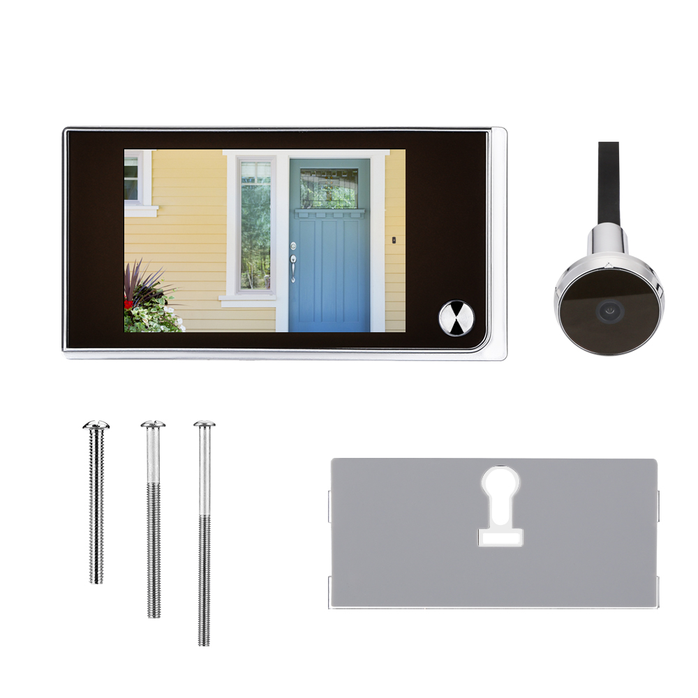 3.5 inch Camera Peephole Doorb - Home Cinema Wireless recension och pris