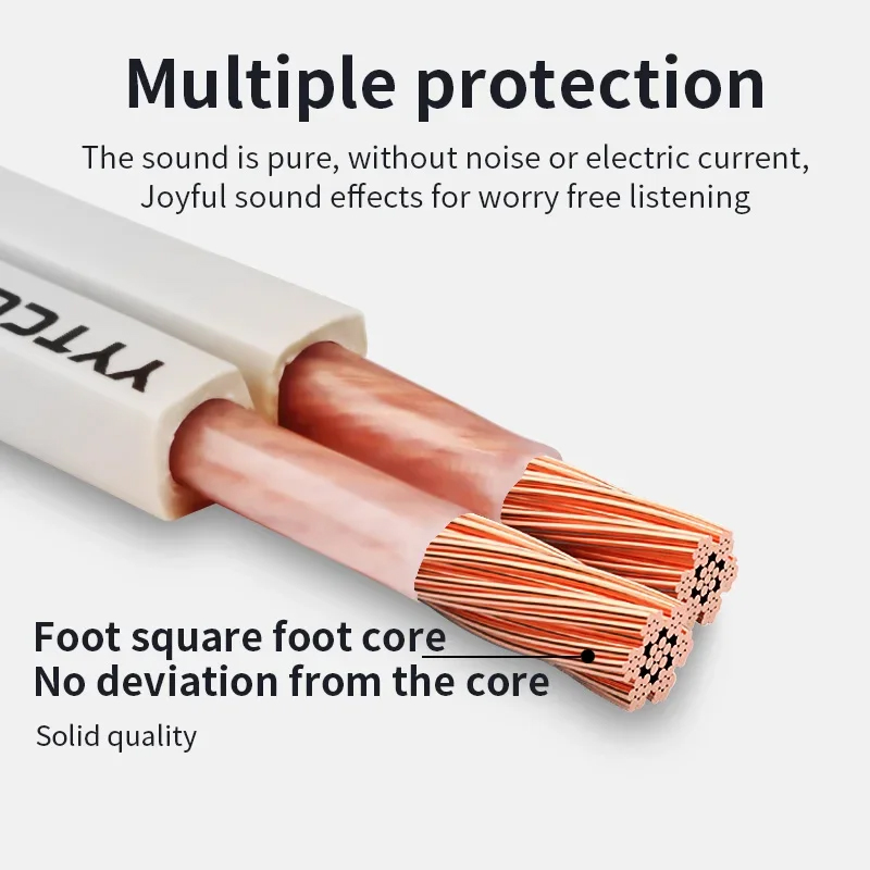 YYTCG DIY Loud Speaker Cable H - Audio Home Cinema recension och pris
